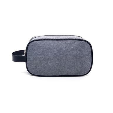 uma necessaire azul marinho